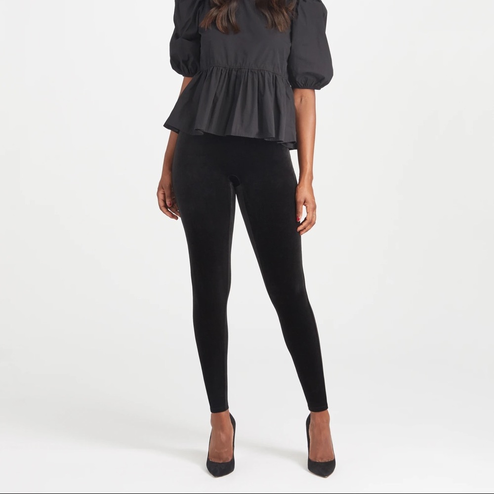 SPANX Velvet Leggings